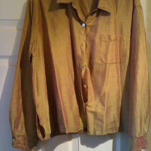 Chico's Silk Opal Top Size 3